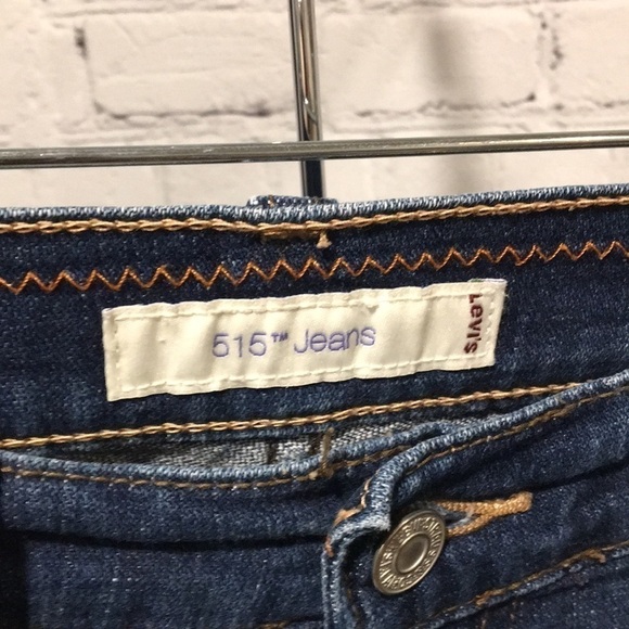 Levi’s 515 denim jean shorts size 6 stretchy - Picture 3 of 4